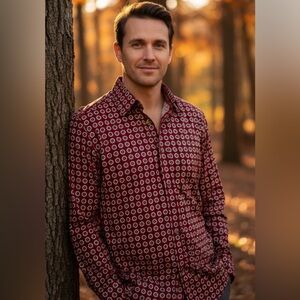 Towncraft Button Down Shirt Men’s Size M